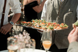 Canapés im Happinger Hof